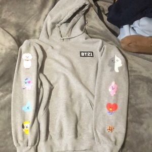 This is a BTS pullover! BT21